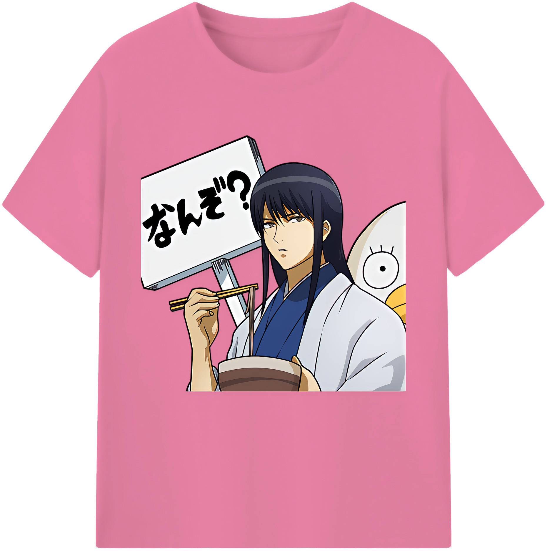 （画像用） ぎんたま 坂田銀時（さかたぎんとき） 神楽 志村新八（しむら しんぱち） GINTAMA Sakata Gintoki Kagura Shimura Shinpachi 綿100％半袖Tシャツ（フロントプリント）